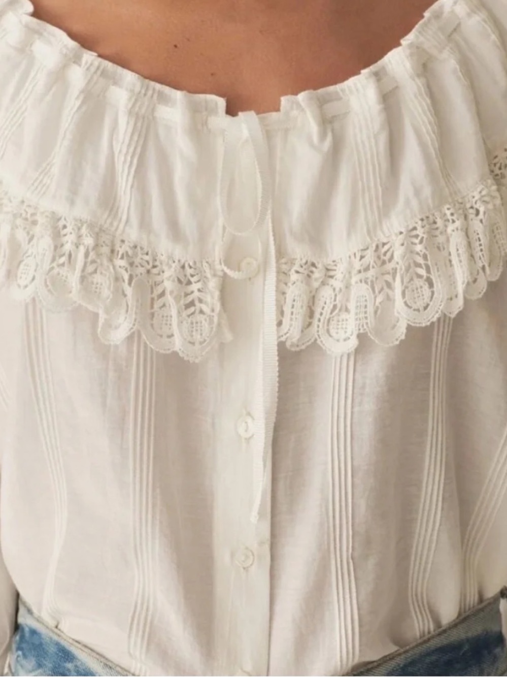 The DÔEN Senette Top in Salt size M - Picture 3 of 4